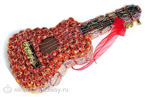 Идеи для подарков на НГ своими руками из конфет!