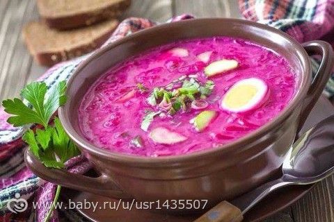 Спасение от жары или варианты холодных супов