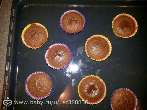 Шоколадные фонданы, вот ручки и до них дошли)))