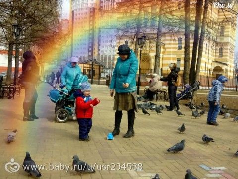 Вот и мы стали полуторогодовашками! (много букв и фото)