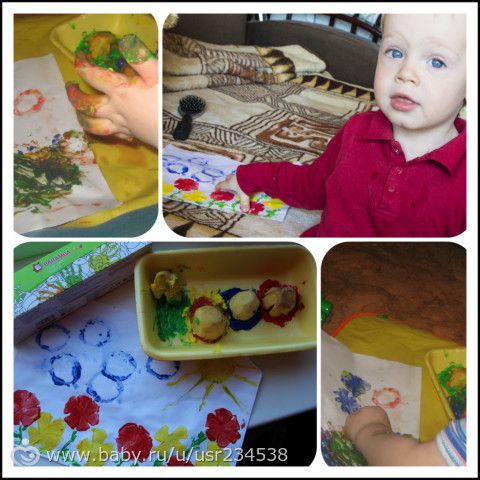 Наши апрельские развивашки ч.2 (1,6 годика)