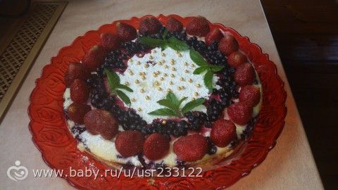 Чизкейк дома.