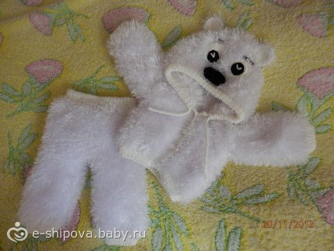 Костюмчики вязаные из &quot;травки&quot;.