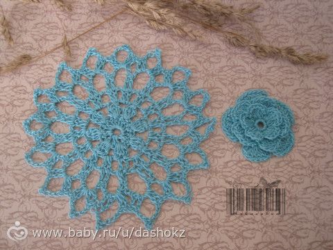 Совенок маленький(шапочка) )) и немного ажурных вязалочек