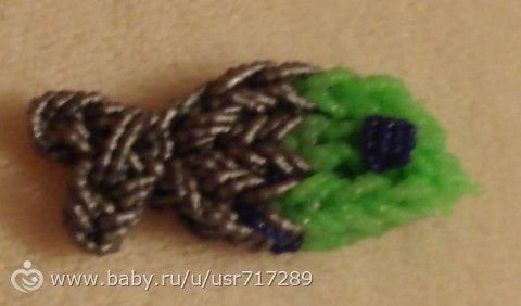 Из резиночек)