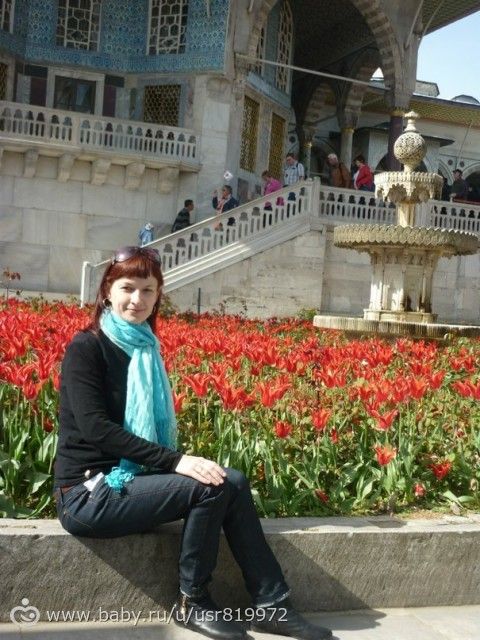 Стамбул в апреле . Фестиваль тюльпанов