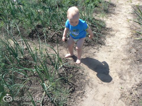 а мы сегодня ездили в деревню)))