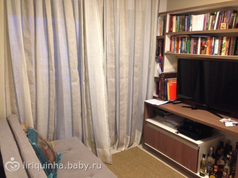 Повесили шторы