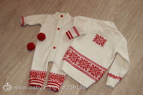 Свитера для всей семьи