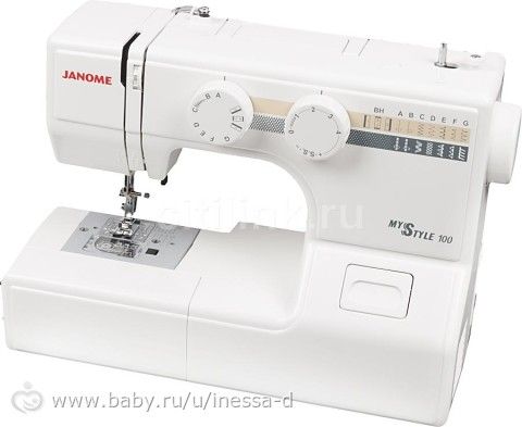 Помогите выбрать машину JANOME