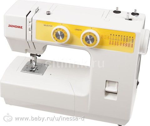 Помогите выбрать машину JANOME